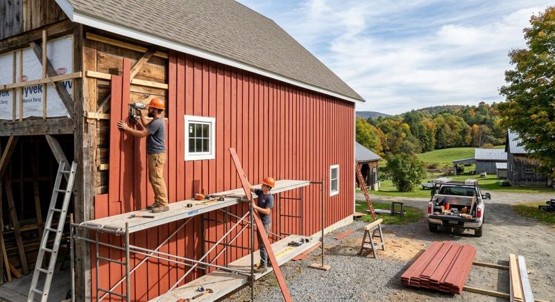 Barn Siding Installation in Fairview, TN