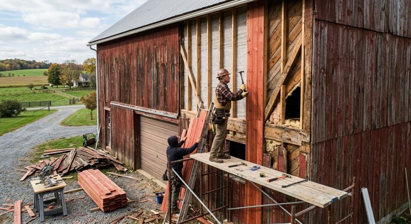 Barn Siding Replacement in Dickson, TN
