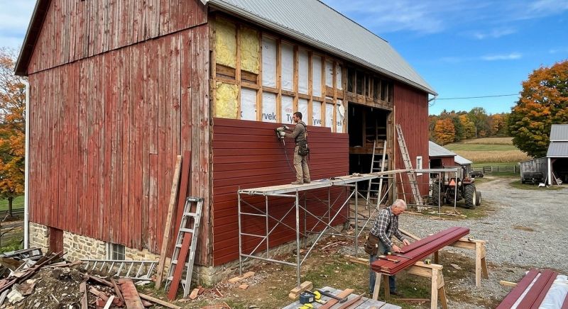 Barn Siding Replacement in Fairview, TN