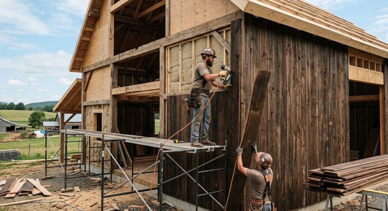 Batten Siding Installation in Fairview, TN