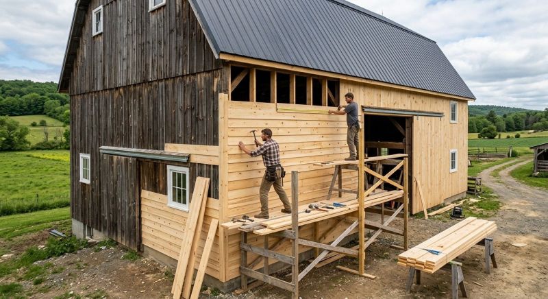 Batten Siding Installation in Humphreys County, TN