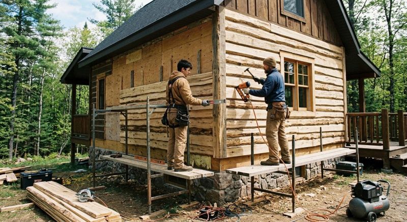 Cabin Siding Installation in Dickson County, TN