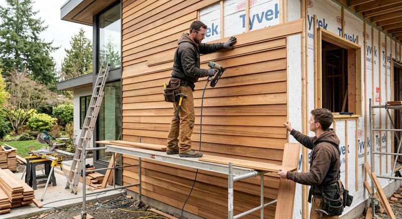 Cedar Cladding Installation in Dickson County, TN