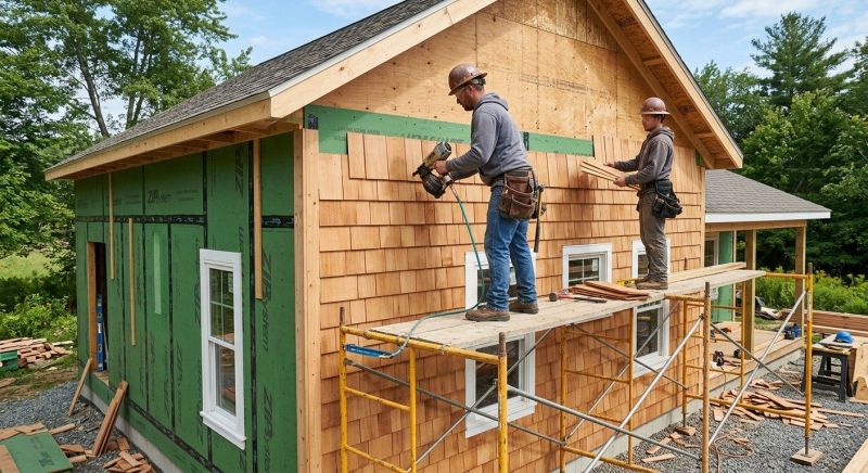 Cedar Siding Installation in Humphreys County, TN