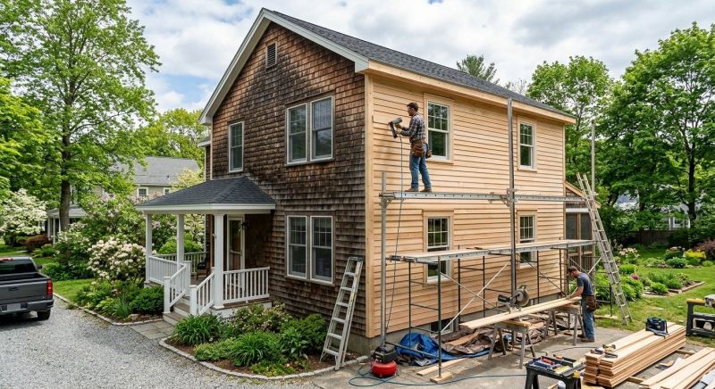 Cedar Siding Installation in White Bluff, TN