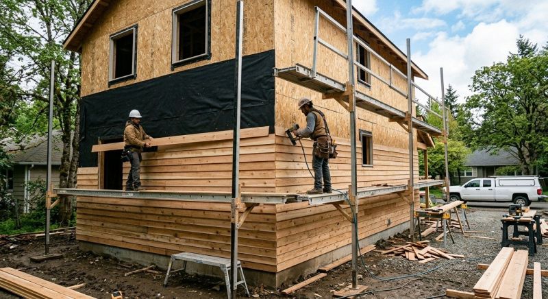 Cedar Siding Installation in White Bluff, TN