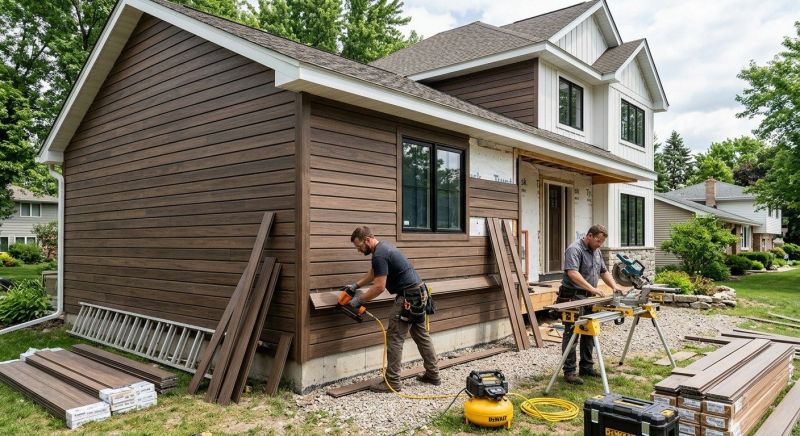 Composite Siding Installation in Fairview, TN