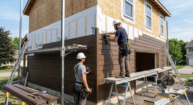 Faux Wood Siding Installation in Cheatham County, TN