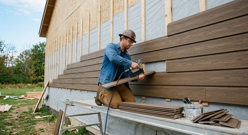 Faux Wood Siding Installation in Lyles, TN