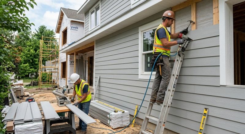 Fiber Siding Installation in Dickson, TN