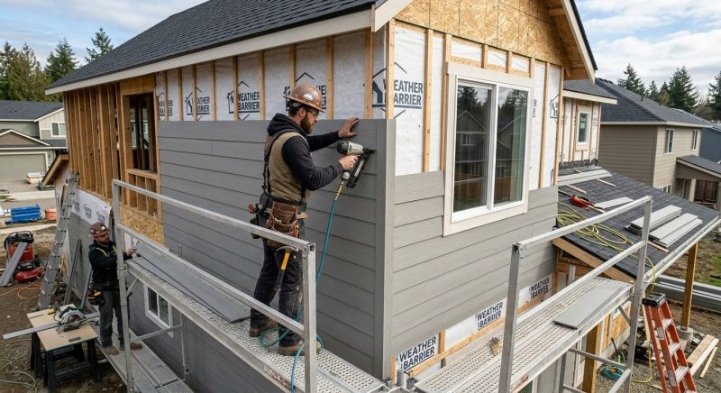 Fiber Siding Installation in Lyles, TN