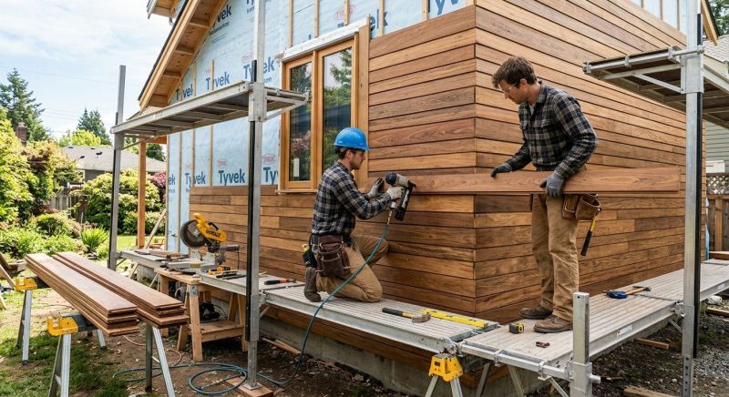 Hardwood Siding Installation in Dickson County, TN