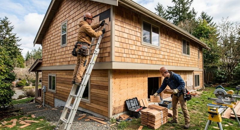 Hardwood Siding Installation in Lyles, TN