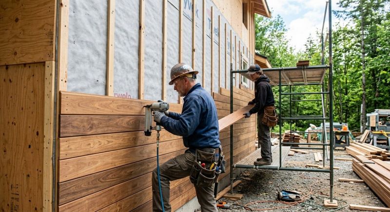 Hardwood Siding Installation in Waverly, TN