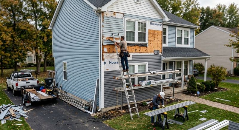 House Siding Replacement in Dickson County, TN