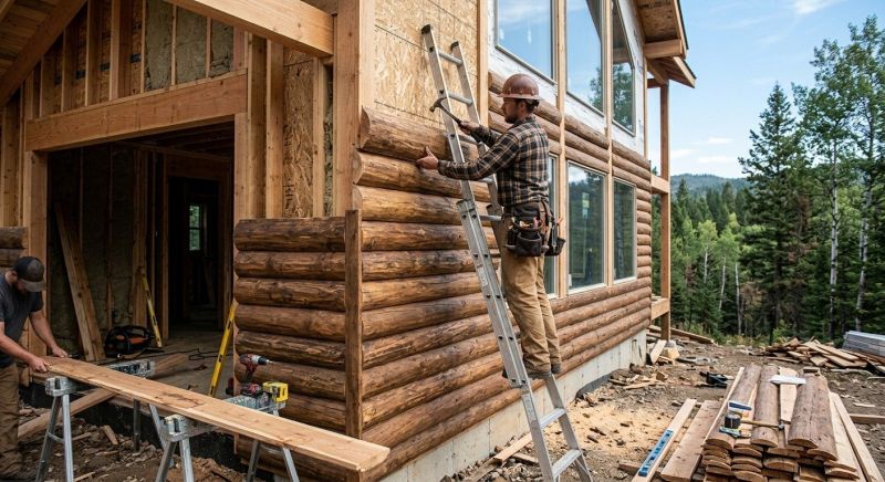 Log Siding Installation in Ashland City, TN