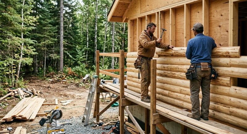 Log Siding Installation in Cheatham County, TN