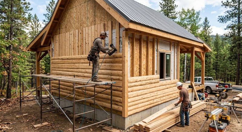 Log Siding Installation in Dickson, TN