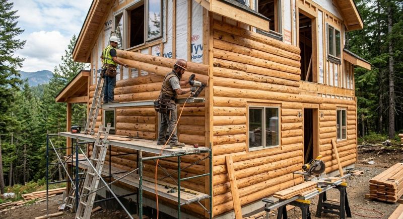 Log Siding Installation in Dickson, TN