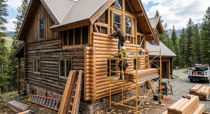 Log Siding Installation in Primm Springs, TN