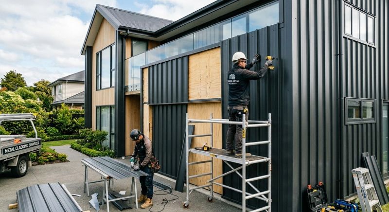 Metal Cladding Installation in Dickson County, TN