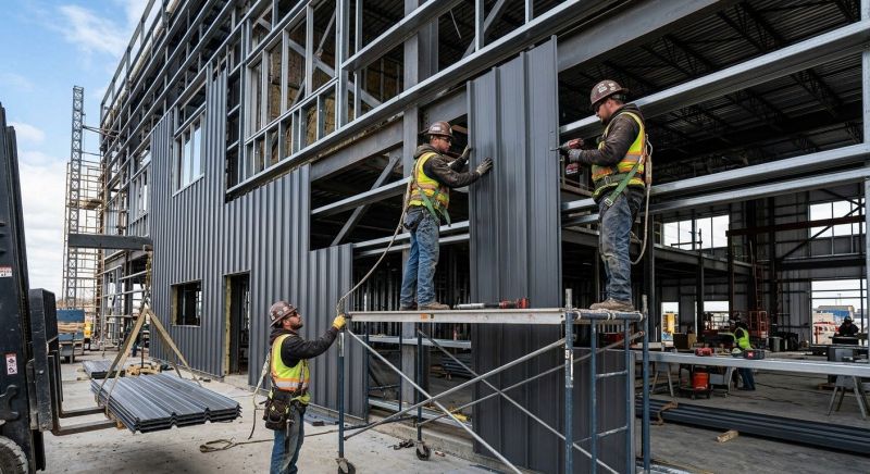 Metal Cladding Installation in Dickson County, TN