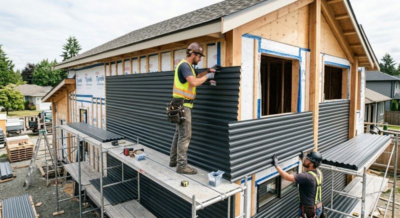 Metal Siding Installation in Fairview, TN