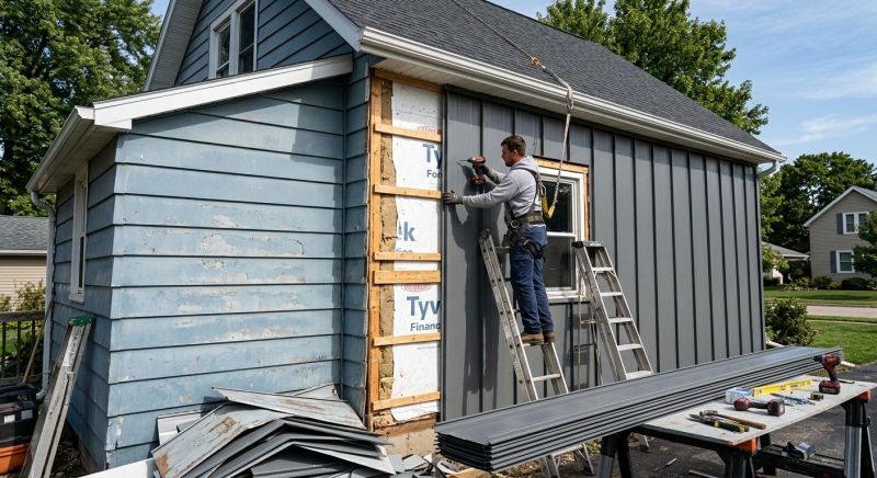 Metal Siding Installation in Waverly, TN