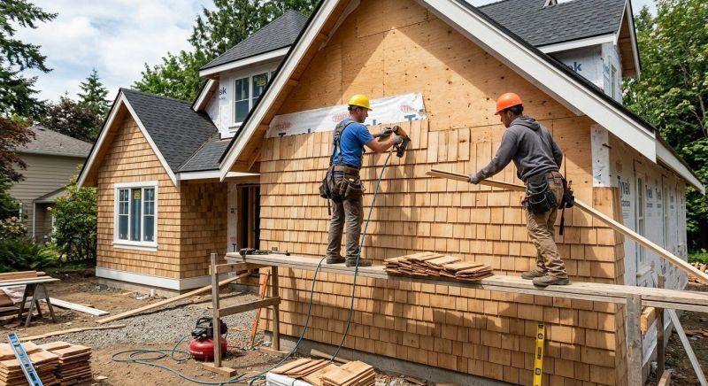 Shake Siding Installation in Lyles, TN