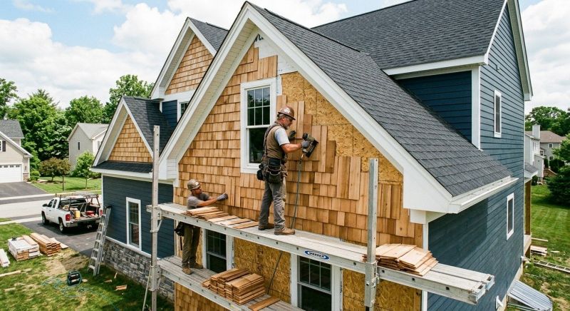 Shake Siding Installation in Waverly, TN