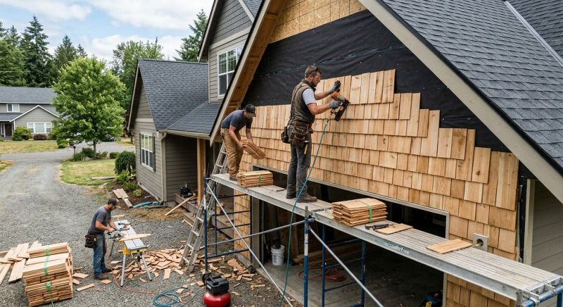 Shake Siding Installation in Waverly, TN