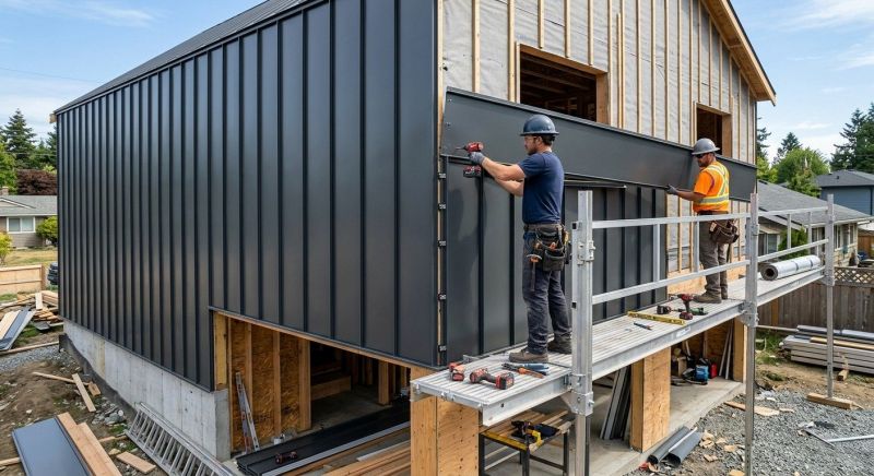 Sheet Metal Siding Replacement in Dickson County, TN
