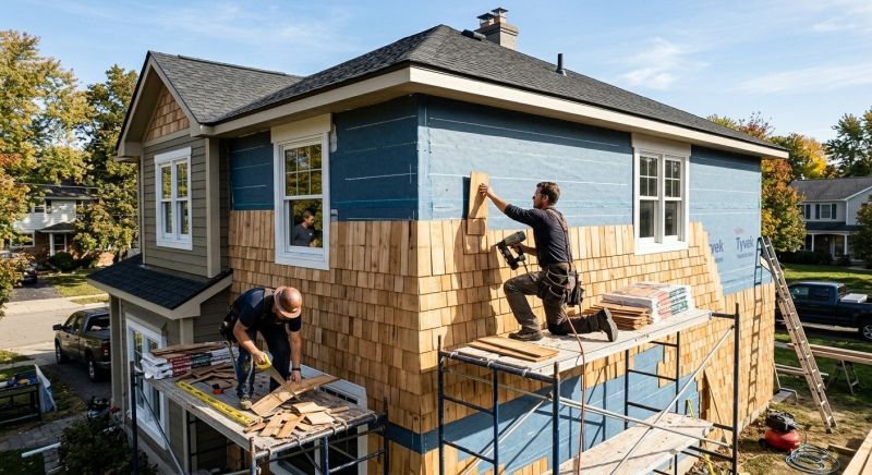 Shingle Siding Installation in Dickson County, TN
