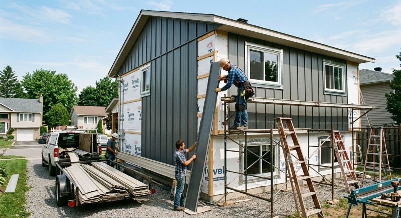 Tin Siding Installation in Dickson County, TN
