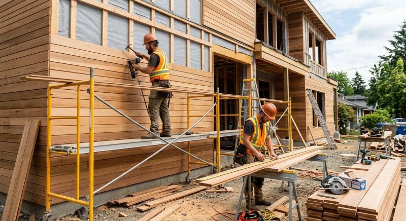 Wood Cladding Installation in Dickson, TN