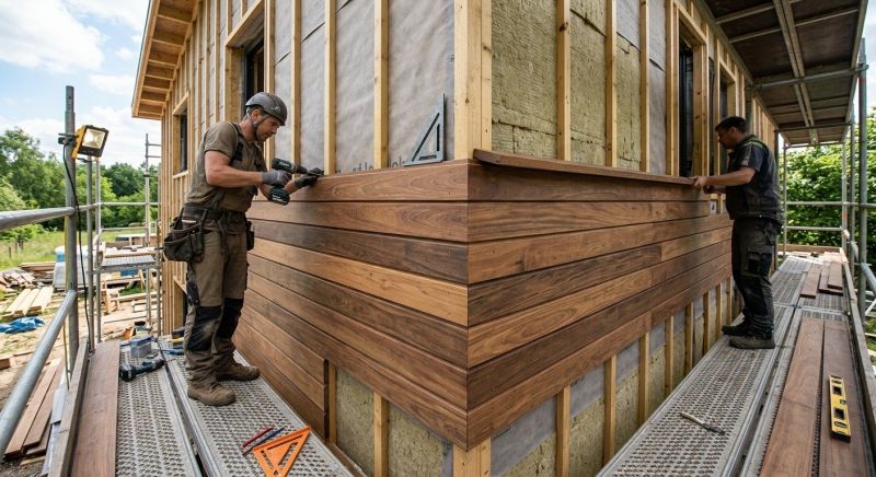 Wood Cladding Installation in Humphreys County, TN
