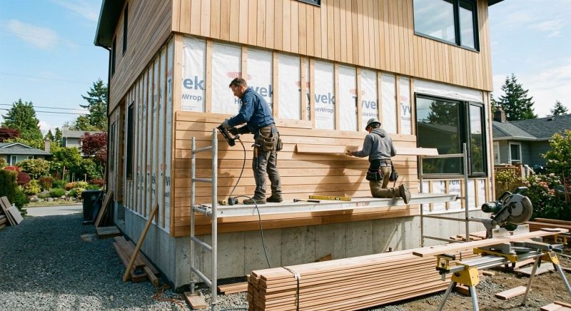 Wood Cladding Installation in Lyles, TN