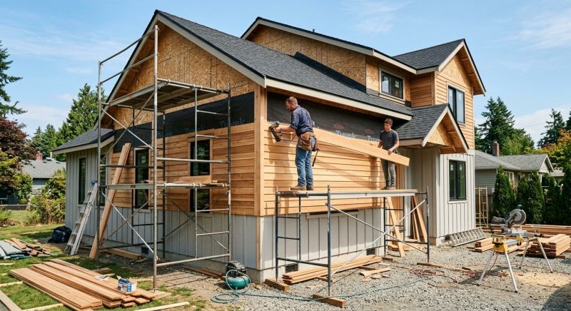 Wood Siding Installation in Humphreys County, TN