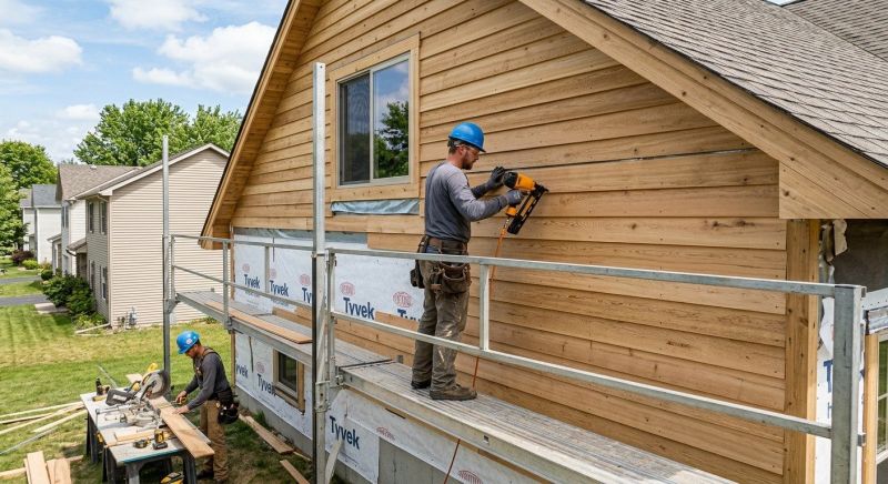 Wood Siding Installation in Waverly, TN