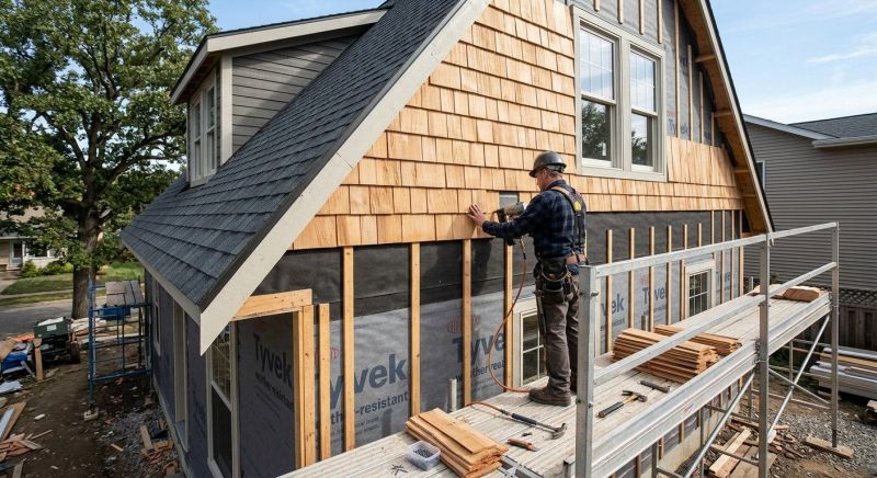 Wood Siding Installation in White Bluff, TN