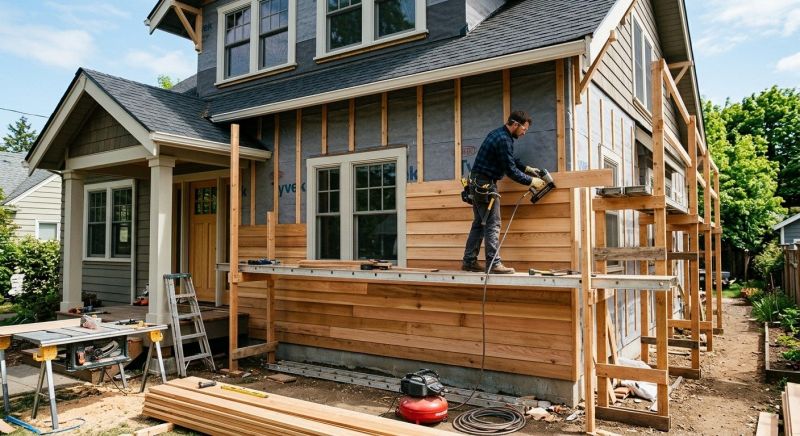 Wood Siding Replacement in Bon Aqua, TN