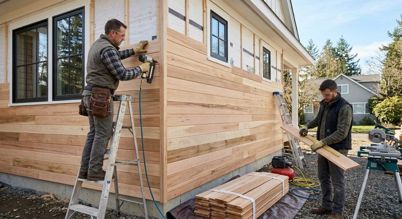 Wood Siding Service in Fairview, TN